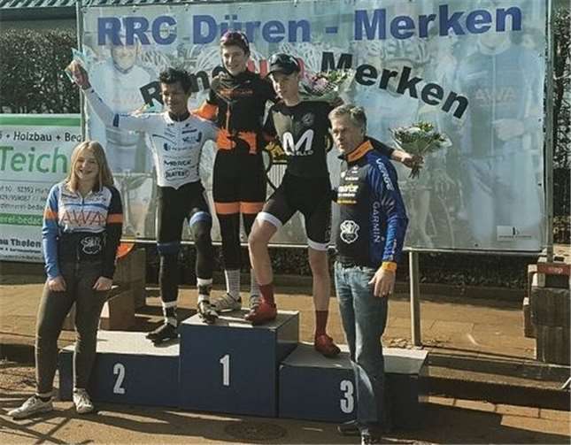 Platz 3 für Jan Habermann im U17 Rennen. RSC Rheinbach