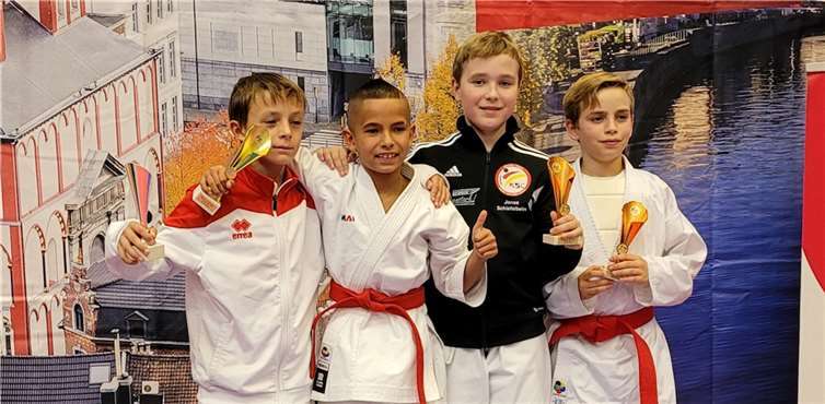 Platz 3 für Weiler und Schiefelbein. Quelle: KSC Puderbach