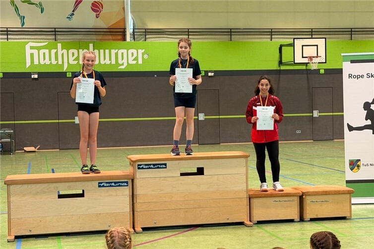 Platz auf dem Siegerpodest für den TV Rheinbrohl
