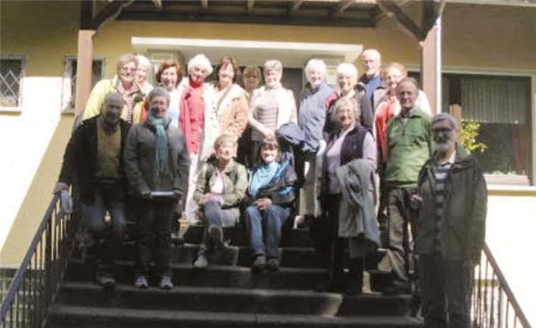 Plus/minus 60 aktiv e. V. bei der Frühjahrswanderung am Schwanenteich/Aubachsee. Privat