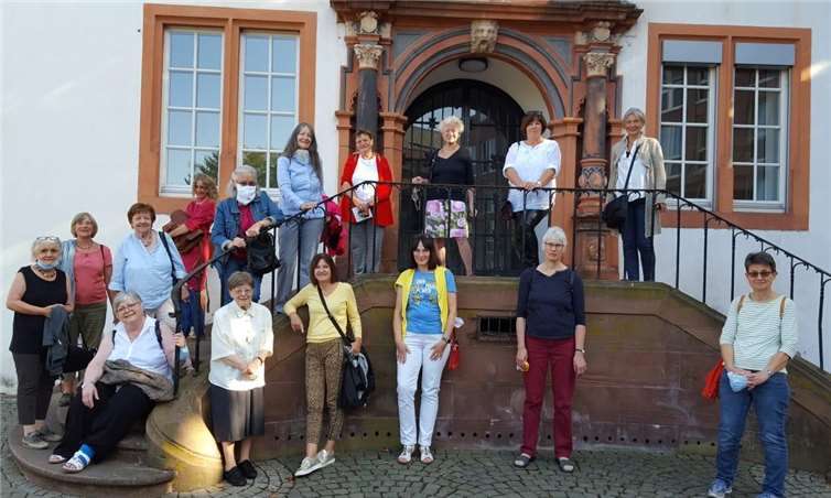 Politisch engagierte Frauen aus Mecklenburg-Vorpommern und Rheinland-Pfalz trafen sich im Europahaus Bad Marienberg und besuchten in diesem Rahmen auch die Staatskanzlei in Mainz.Fotos: Privat