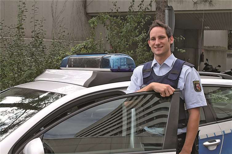 Polizeikommissar-Anwärter Kai Kazmirek. Privat