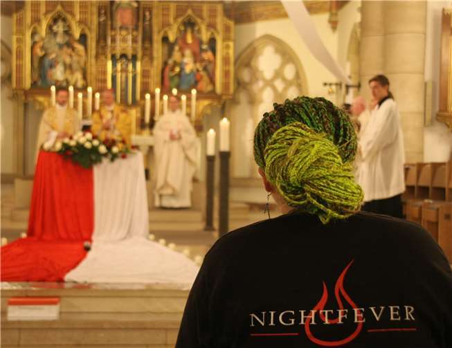 Pontifikalamt mit Weihbischof Peters.Foto: privat