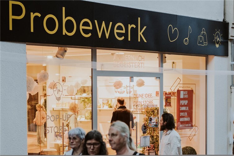 Pop-Up Store „Probewerk“ in der Kramgasse