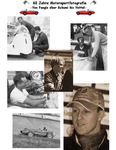 Porträts von Caracciola bis Vettel werden in Remagen zu sehen sein.Klaus Ridder