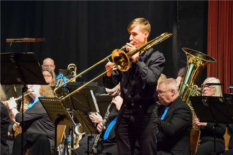 Posaunensolist Tymofii Pastukhov.