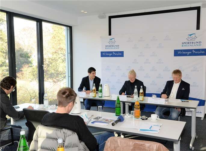 Positiver Rückblick auf das vergangene Jahrund die Zusicherung, 3.300 SBR-Vereine auchim laufenden Jahr tatkräftig zu unterstützen.