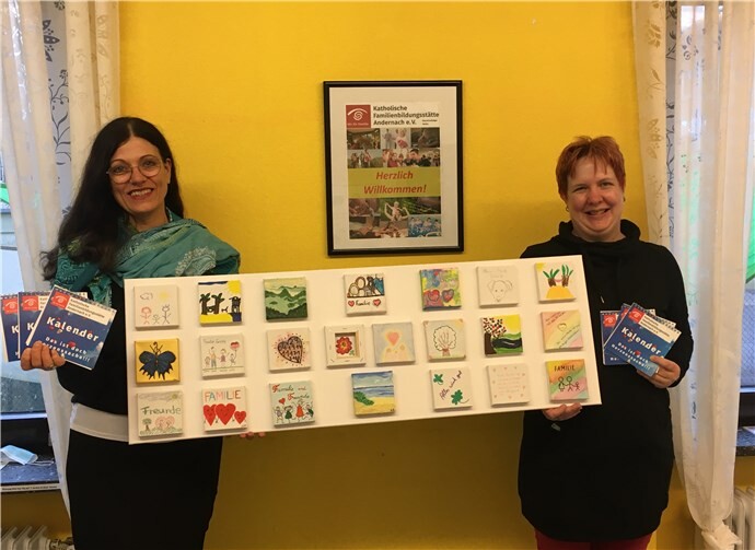 Präsentation des Kalenders „Das ist doch Herzenssache!“. Foto: privat