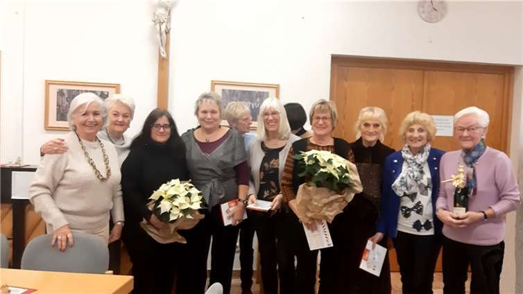 Präsente für alle Helferinnen zum Dank für die gute Vorbereitung und Organisation der Veranstaltung.  Foto: privat