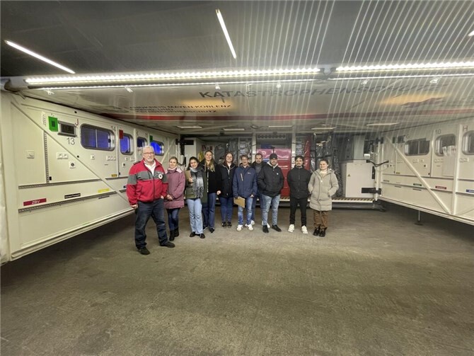 Praxisunterricht beim DRK Ettringen.  Foto: Diana Baltes