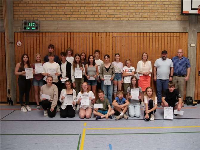 Preisgekrönte Leistungen: Anerkennung und Auszeichnungen beim MINT-Wettbewerb des KuBa. Quelle: KuBaGym