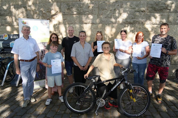 Preisträger des diesjährigen Schulradelns