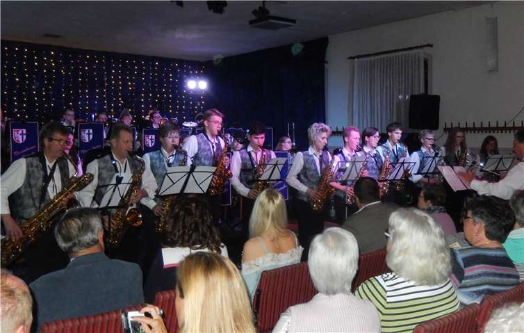 Premiere am Ostersonntag: das Saxophon-Ensemble.