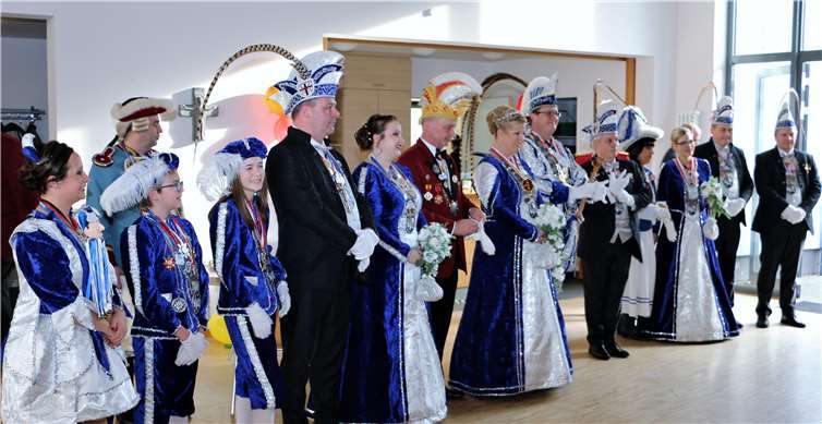 Prinz Albert I. und Prinzessin Katja I wurde samt Hofstaat ein herzlicher Empfang bereitet.Fotos: privat