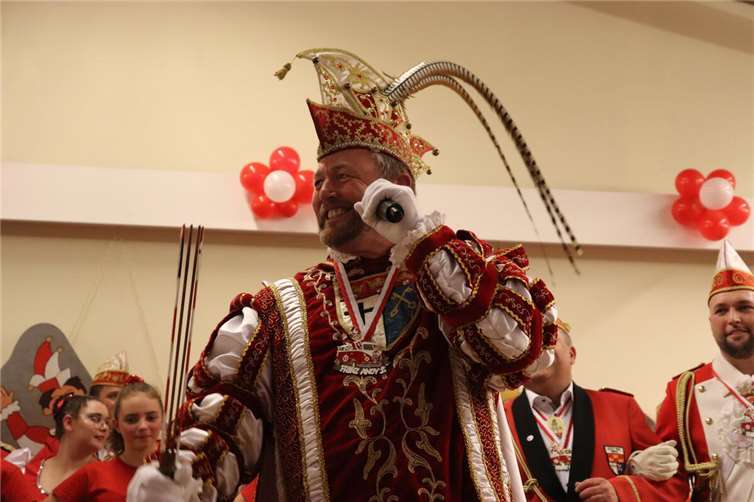 Prinz Andy I. regiert die Erpeler Narrenschaft.