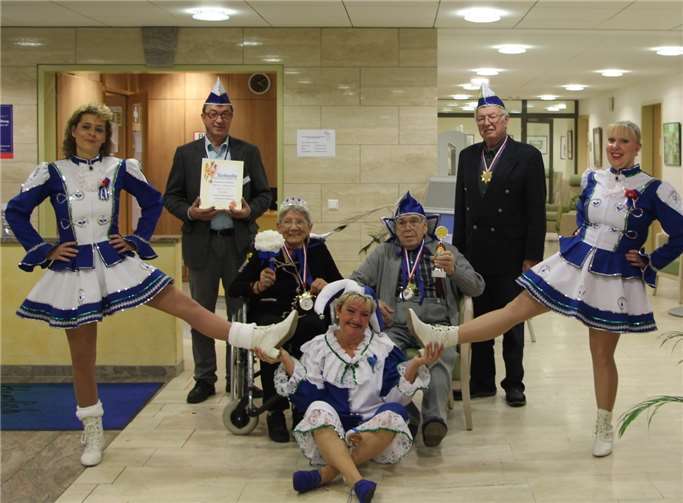 Prinz Dietmar I. mit Prinzessin Inge I. wurden mit großer Mehrheit gewählt.privat