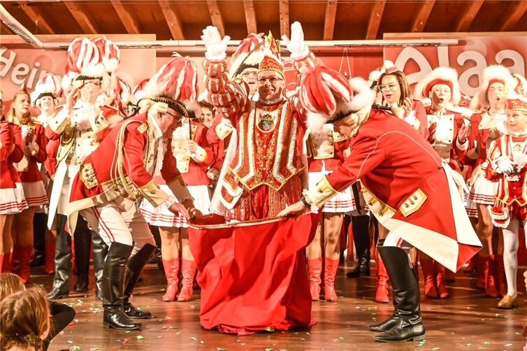 Prinz Florian I. (Welter) ist die neue Heimersheimer Tollität!  Foto: Jes Moments/KG Heimersheim