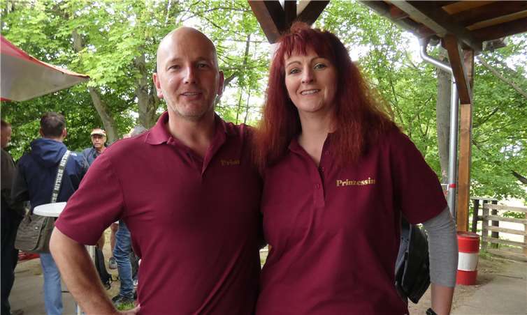 Prinz Georg I (Declair) und Prinzessin Sybille I (Ulrich) wurden offiziell vorgestellt.privat