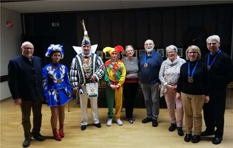 Prinz Hermann besuchte den Galette-Abend des Freundschaftskreises Bendorf-Yzeure. Foto: privat