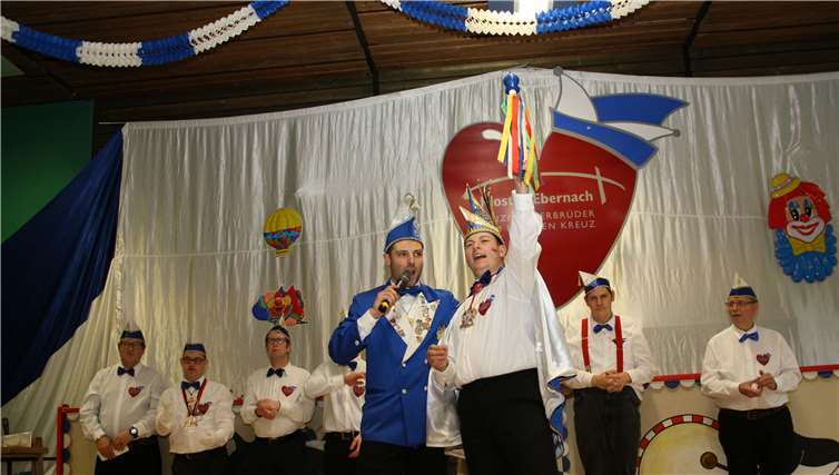 Prinz Julian I, der tanzende Feuerwehrmann.Fotos: privat