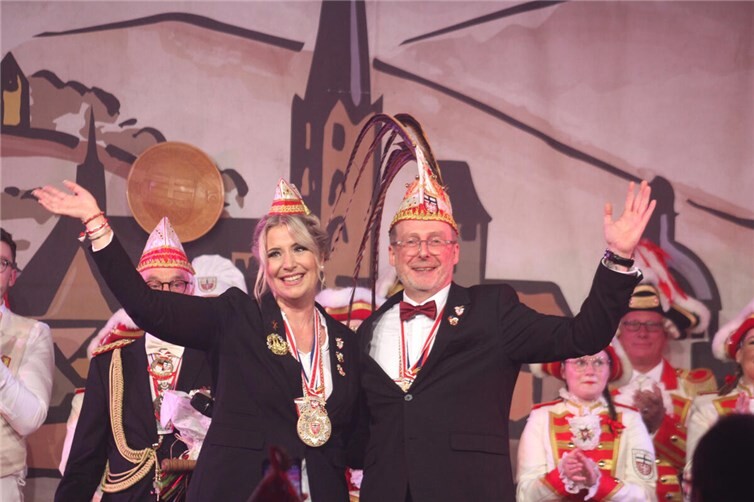 Prinz Kai I. und Prinzessin Maria I. wurden gebührend verabschiedet.