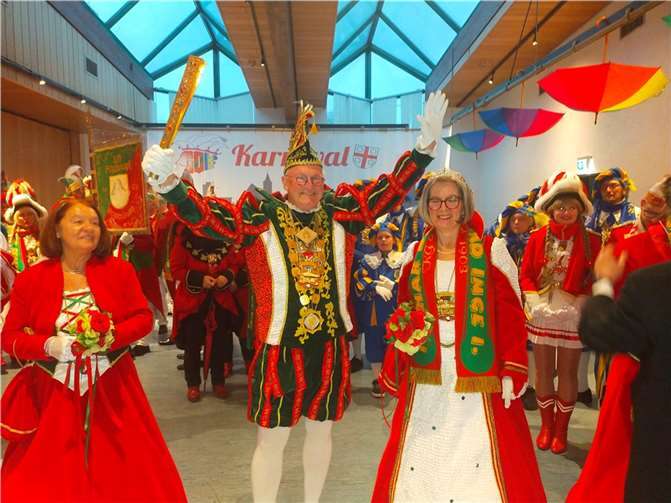 Prinz Lothar der Ewige und Prinzessin Inge I.  Fotos: SK