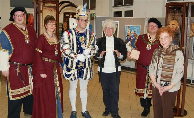 Prinz Michael zu Besuch. FA