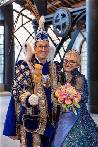 Prinz Thorsten I. und Prinzessin Simonestehen zu ihrem Wort und sorgten fürein Stück Normalität in schweren Zeiten.