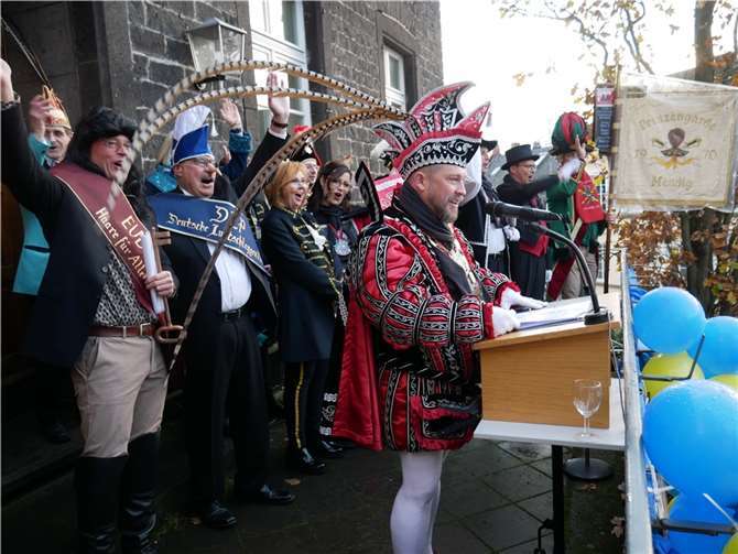 Prinz Thorsten freute sich, dass sein lang gehegter Jugendtraum, „einmol Prinz zo sin“ nach langer, coronabedingter Wartezeit doch noch Realität wurde.