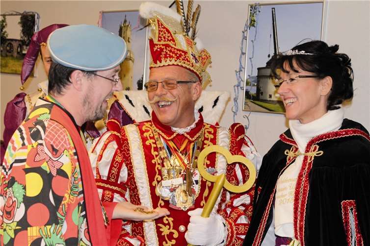Prinz Waldemar I. und Thomas Manstein (l.) haben gut lachen.