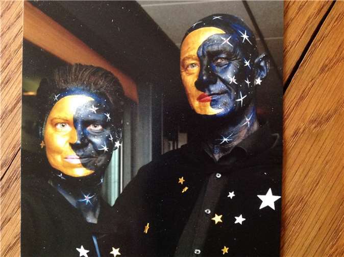 Prinzenball vom Karneval in Bad Hönningen: Axel Karl Schramm und Kerstin Schramm...
