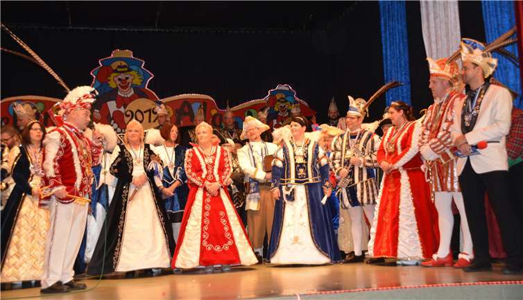 Prinzentreffen in der Klieburghalle. Fotos: BE