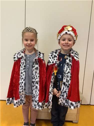 Prinzessin Dalia I und Prinz Lias I. Foto: privat