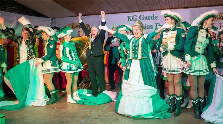 Prinzessin Karen I. (Thelen-Struve) regiert bis Aschermittwoch die Narrenschar in Esch.