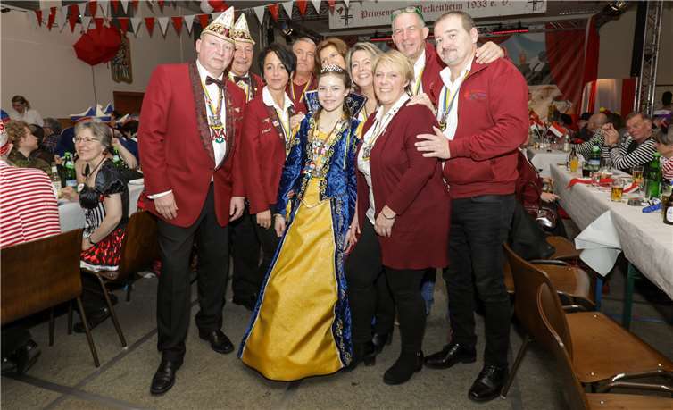 Prinzessin Saskia und ihr Gefolge feierten ausgiebig.Fotos: CEW