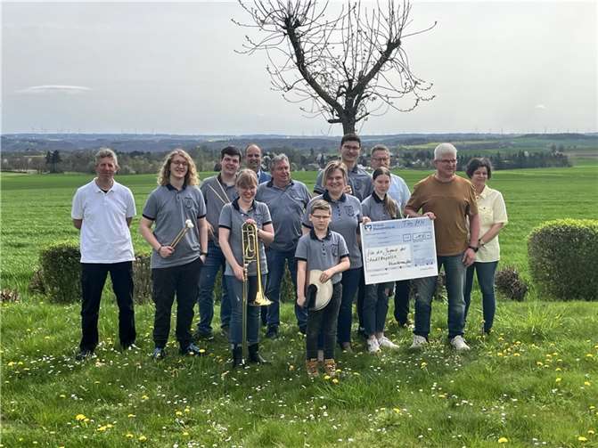 ProMM zu Besuch bei der Orchesterprobe.  Foto: privat