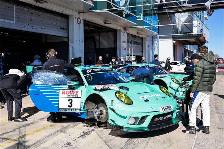 Probe- und Einstellfahrt der Nürburgring Langstrecken-Serie 2022.  Foto: Jan Brucke/VLN