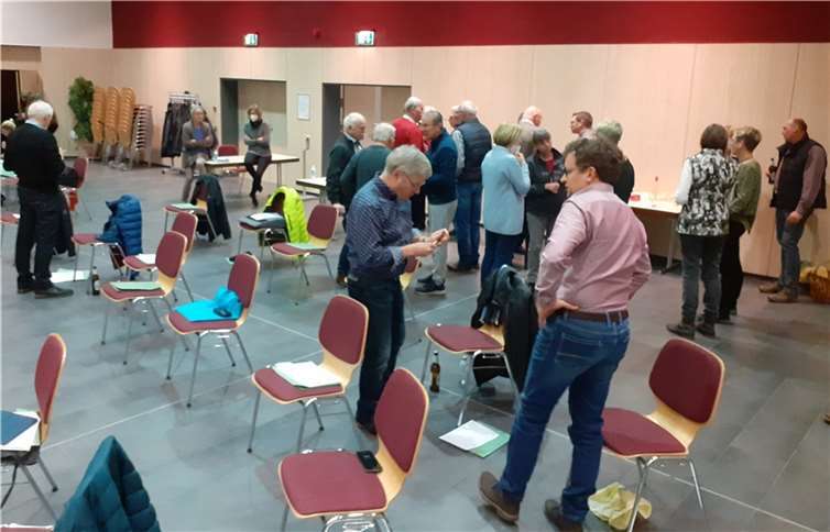 Proben-Arbeit ist das eine, ein lockeres, geselliges Miteinander nicht weniger wichtig, in Corona-Zeiten jedoch leider nur sporadisch umsetzbar.