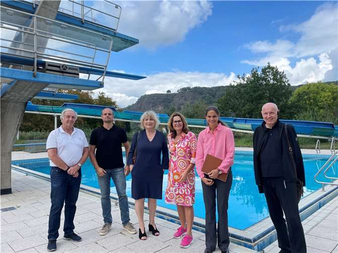 Prof. Dr. Dietrich Holz (Bürgerstiftung), Marc Göttlicher (Stadtverwaltung), Christine Wießmann (SPD), Mechthild Heil, MdB (CDU), Christina Steinhausen (FDP), Ulrich van Bebber (Lebenshilfe).  Foto: C. Steinhausen