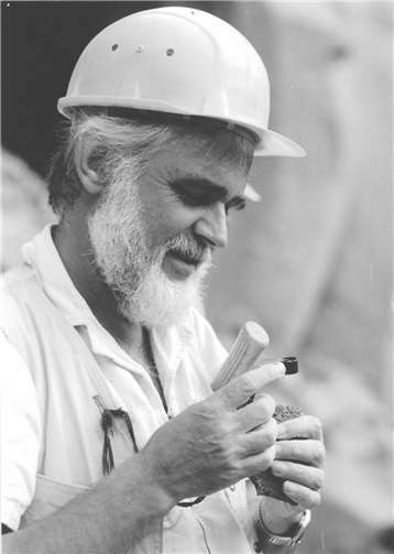 Prof. Dr. Hans-Ulrich Schmincke (1937-2024); Vulkanologe und u.a. Mitbegründer der Deutschen Vulkanologischen Gesellschaft e.V. in Mendig. Foto: DVG e.V.