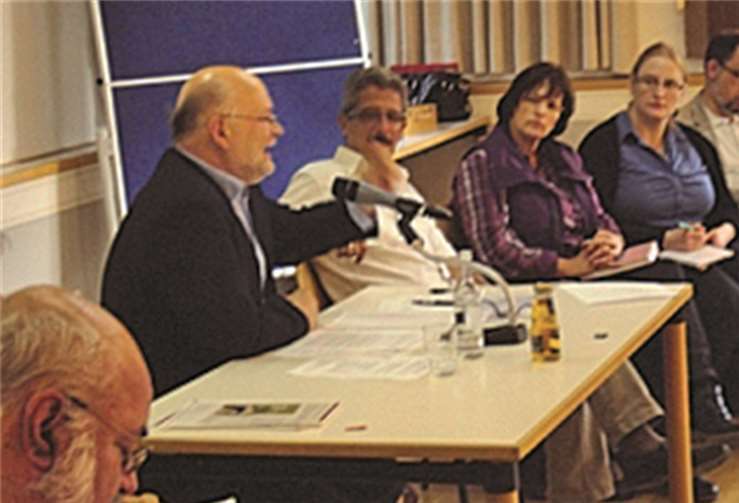 Professor Dr. Rainer Bucher sprach zu den Gästen.privat