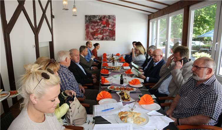 Programmvorstellung mit Vertretern der beteiligten Kommunen, Polizei und Presse.