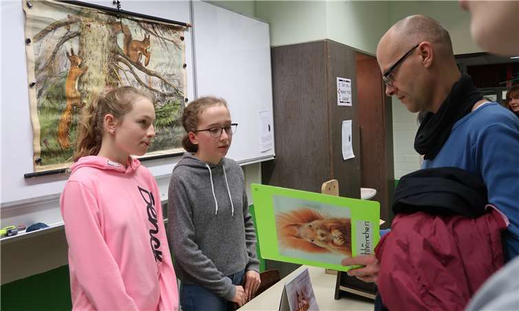 Projekt „Eichhörnchen“ von Felice Karges und Nadine Huth überzeugte die Jury besonders.Foto: Claudia Spittel