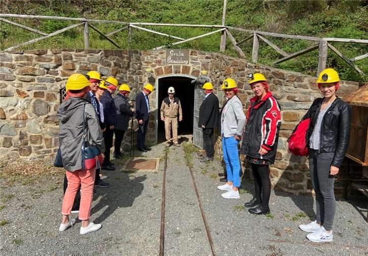 Projektbesichtigung in Langenfeld der Grube Bednisberg.