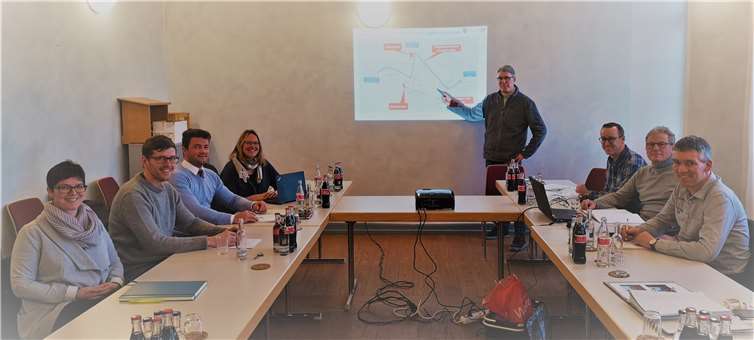 Projektgruppe Verkehrsicherheit Wehr (Vlnr): Nina Rossman, Mathias Genn, Stefan Oligschläger, Melanie Hilger, Patrick Brummer, Horst Durben, Peter Spangenberg, Stefan Frevel, Laurenz Durben (fehlt). Foto: privat