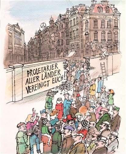 Proletarier aller Länder vereinigt euch, Nov. 1989, Polen © Zbigniew Ziomecki.  RheinAhrCampus Remagen