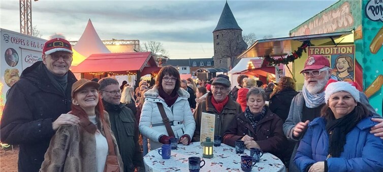 Prominenz am Stand. Foto: privat