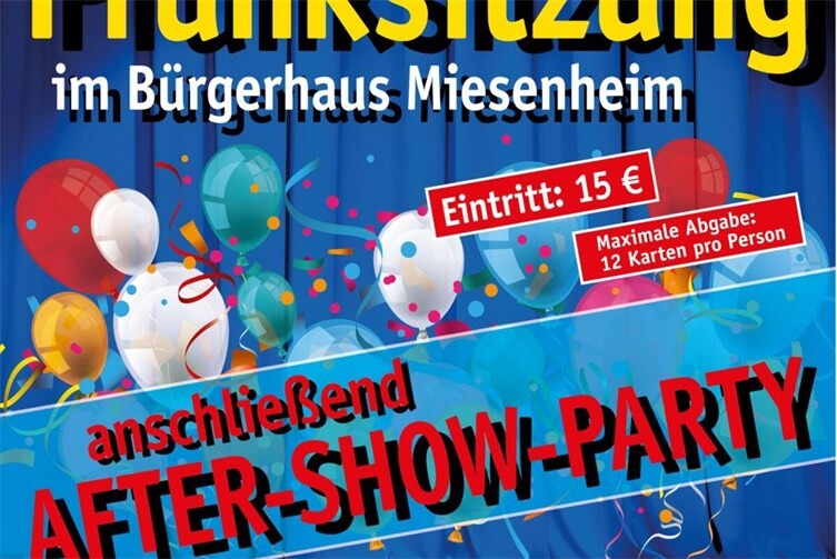 Prunksitzung