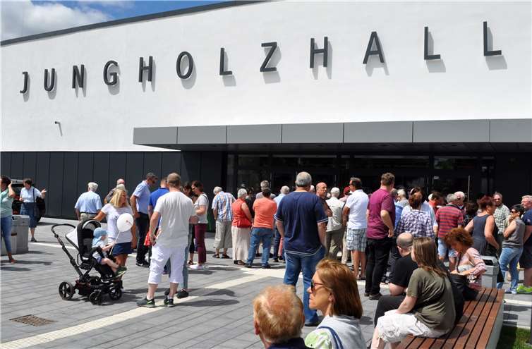 Publikumsmagnet: die Jungholzhalle am Meckenheimer Siebengebirgsring 4.Quelle: Stadt Meckenheim