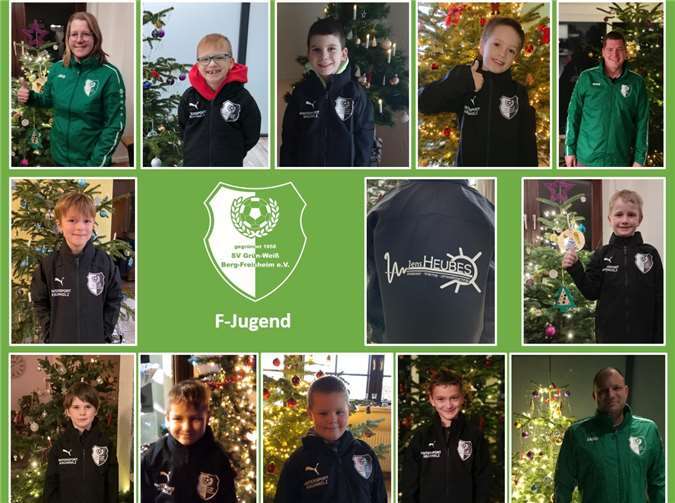 Pünktlich zu Weihnachten wurden alle Spielerinnen und Spieler, sowie die Trainer mit Allwetterjacken ausgestattet. Foto: privat